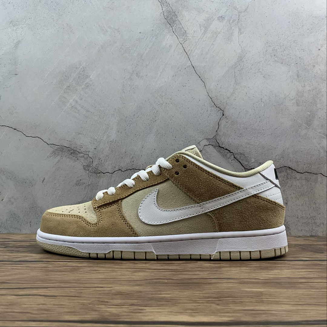 Nike SB DUNK LOW PRO WHITE/MEDIUM CURRY · DH7913-002, photo 1