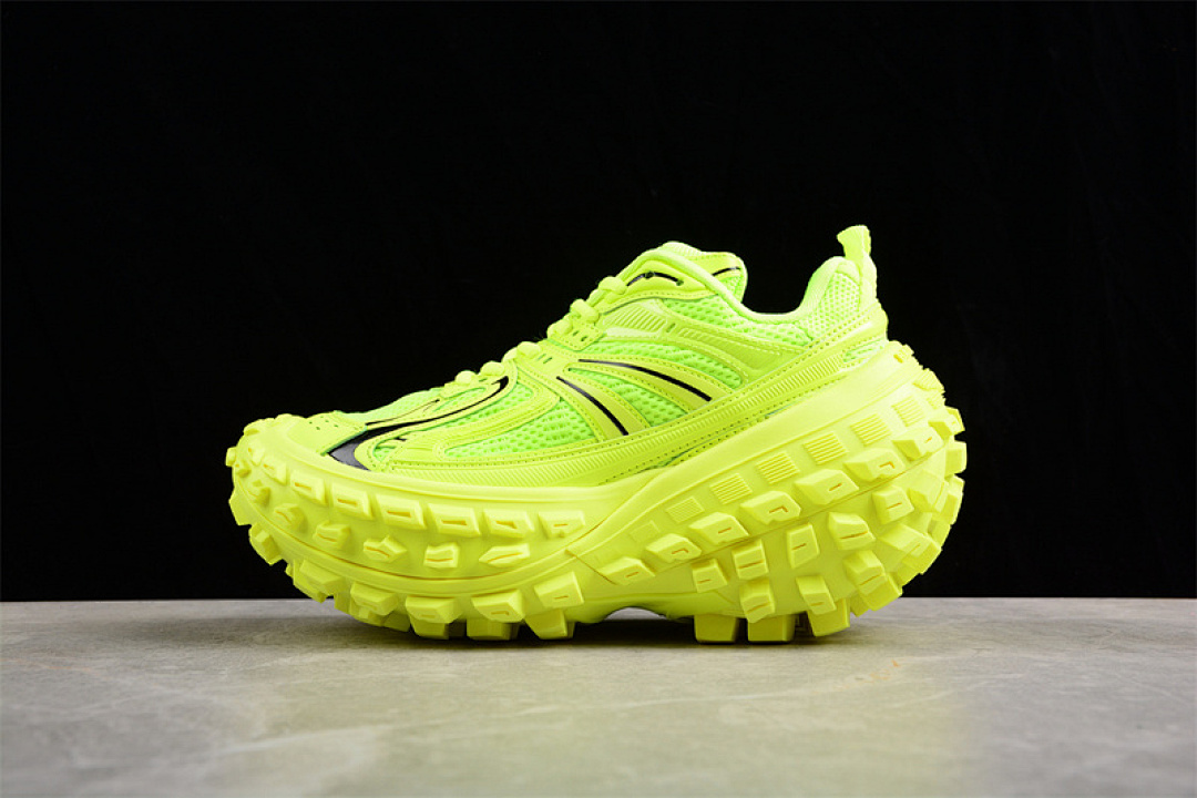 Unbranded [W2RA61000]-[BA*LEN*CIAGA DEFENDER RUBBER PLATFORM SNEAKERS YELLOW]-[WOMAN:35-39]-[MAN:40-46], photo 1