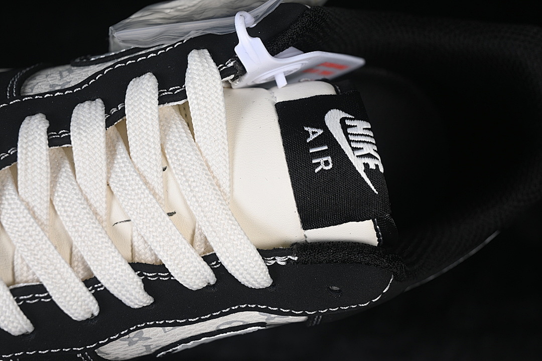 Nike [KG6699-F30]-[AIR FORCE 1 07 LOW WHITE/BLACK]-[WOMAN:36-39]-[MAN:40-45] - Image 9