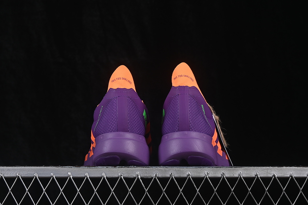 Adidas [KK0619]-[BREATHABLE LOW TOP RUNNING SHOES PURPLE/ORANGE]-[WOMAN:36-39]-[MAN:40-46] - Image 13