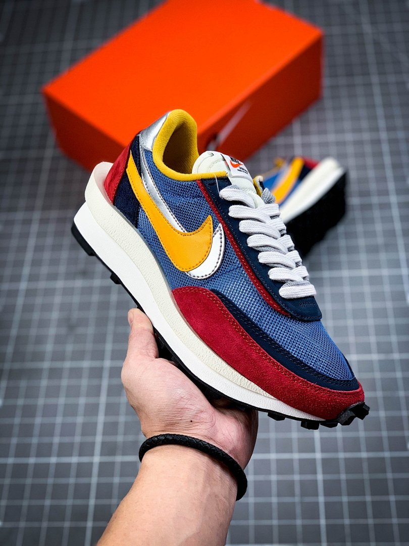 Sacai [BV0073-400]-[LDV WAFFLE X SACAI VARSITY BLUE/DEL SOL]-[WOMAN:35.5-39]-[MAN:40-45], photo 1