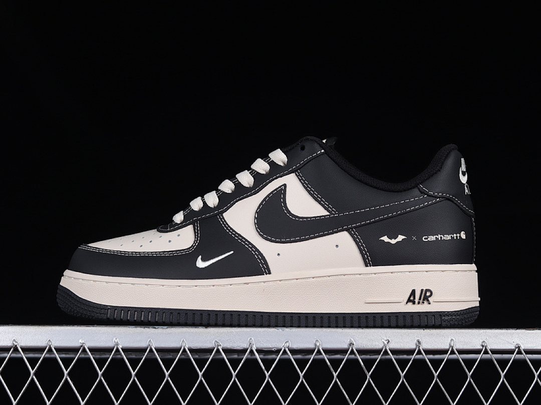 Nike [BS6055-201]-[CARHATT X AIR FORCE 1 LOW 07 BEIGE/BLACK/BEIGE]-[WOMAN:36-39]-[MAN:40-45], photo 1