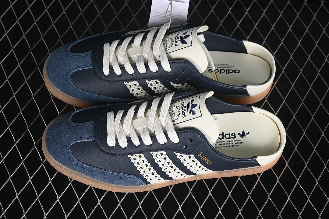 Adidas [HP5053]-[CLOVER CASUAL HALF DRAG NAVY BLUE/WHITE]-[WOMAN:35-39]-[MAN:40-45] - Image 10
