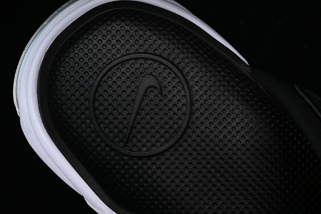 Nike [FJ2708-001]-[AIR MORE UPTEMPO SLIDE BLACK/BLACK/CLEAR/WHITE]-[WOMAN:36-39]-[MAN:40-46] - Image 4