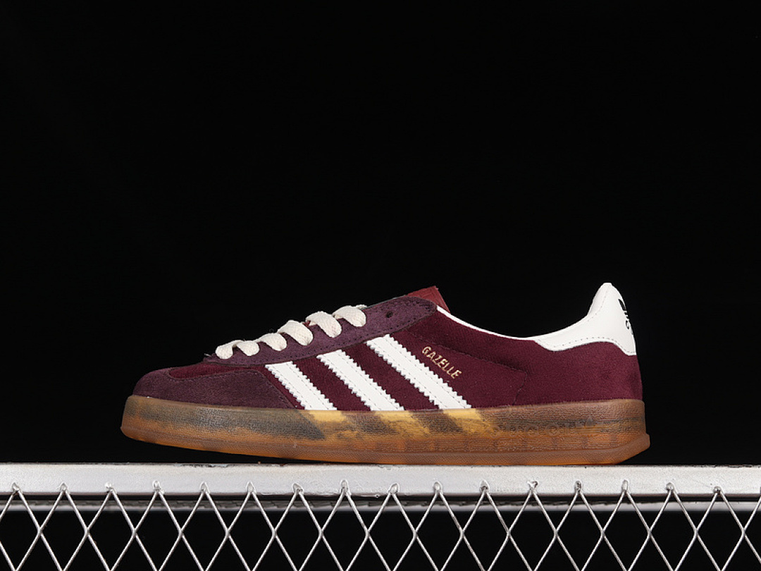 Unbranded [IA1422]-[GU*CCI X GAZELLE SHOES WINE RED/CLOUD WHITE/GUM]-[WOMAN:36-39]-[MAN:40-45], photo 1