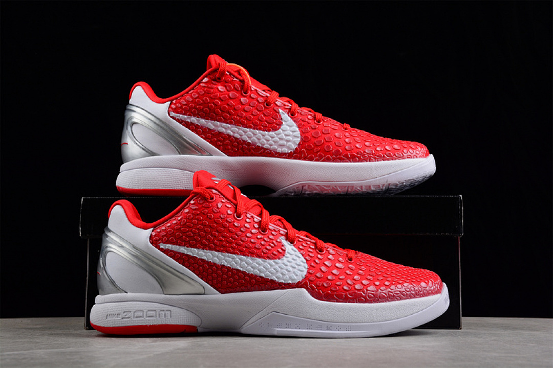 Nike [454142-600]-[ZOOM KOBE 6 TB VARSITY RED/WHITE-METALLIC SILVER]-[MAN:41-46] - Image 16