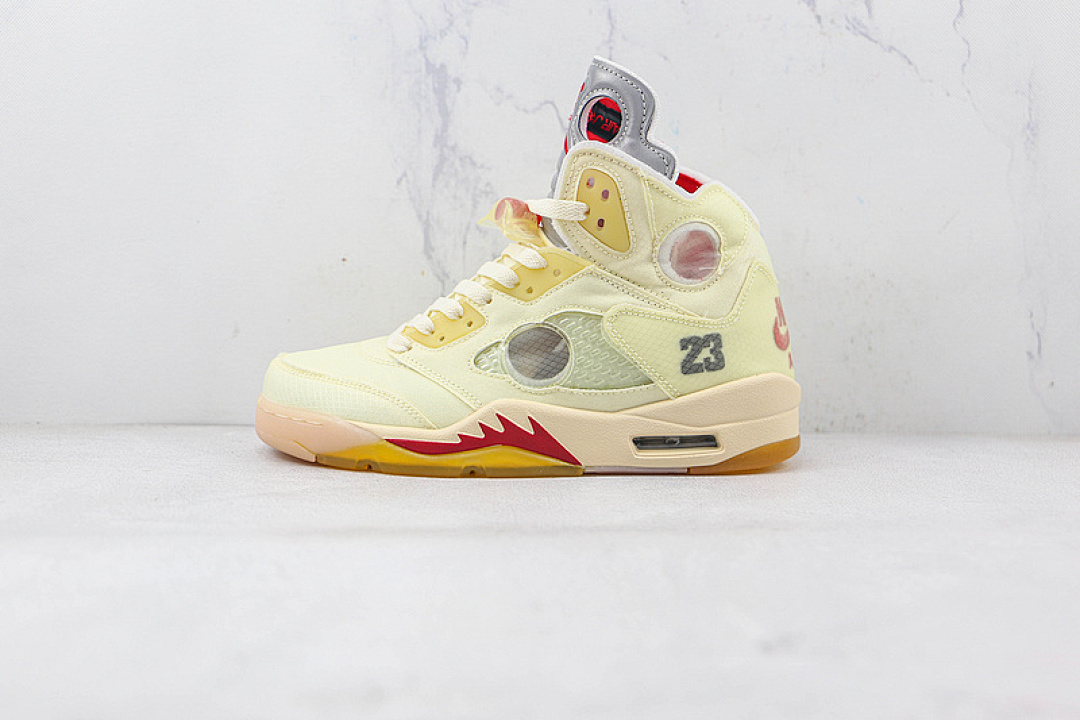 Jordan [DH8565-100]-[OW X AIR JORDAN 5 SP SAIL/FIRE RED/MUSLIN/BLACK]-[WOMAN:36-39]-[MAN:40-46], photo 1