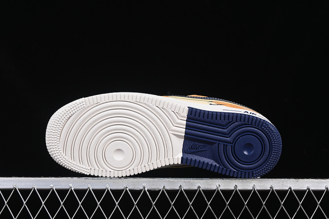 Nike [DM6688-053]-[AIR FORCE 1 07 LOW WHITE/BROWN/BLUE]-[WOMAN:36-39]-[MAN:40-45] - Image 15
