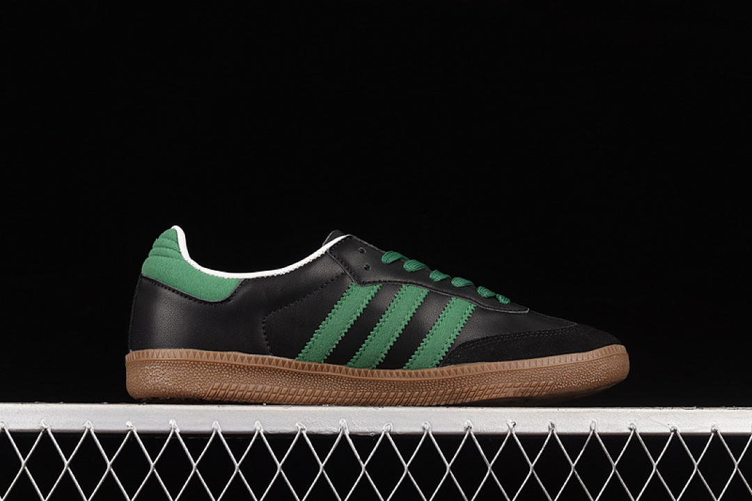 Adidas [FW2429]-[SAMBA VEGAN SHOES CORE BLACK/CLOUD WHITE/GREEN]-[MAN:39-45] - Image 16