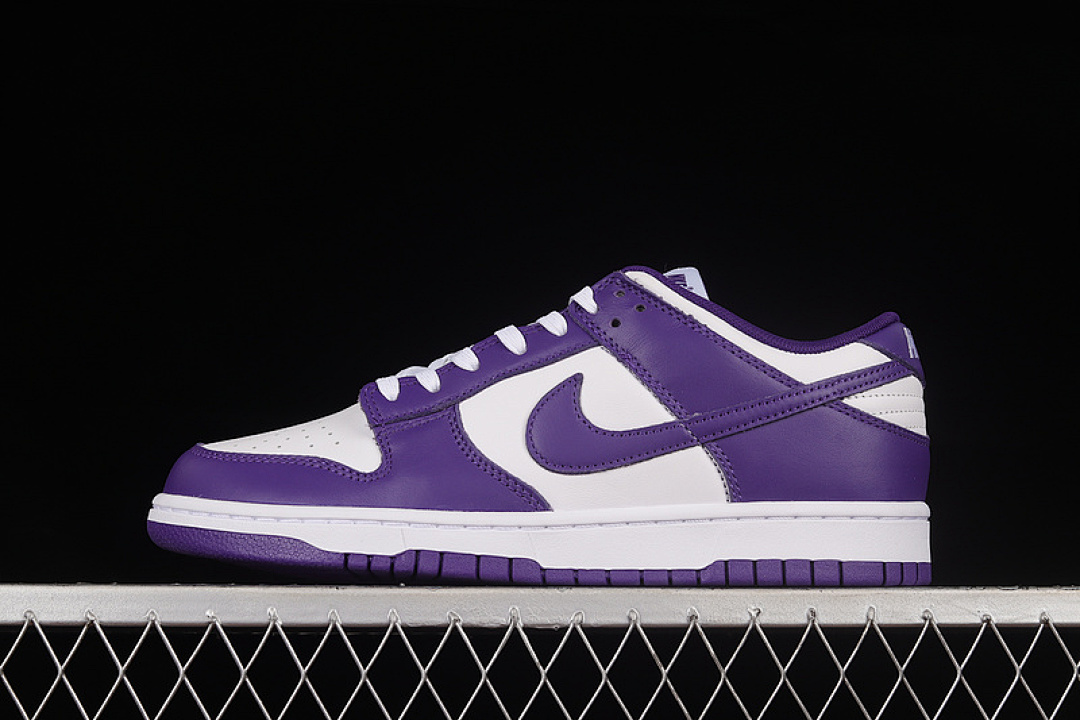 Purple [DD1391-104]-[DUNK LOW CHAMPIONSHIP PURPLE WHITE/COURT PURPLE]-[WOMAN:36-39]-[MAN:40-47.5], photo 1