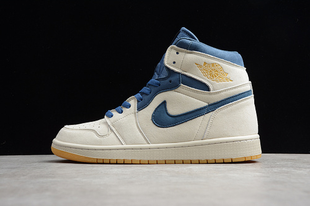 Jordan [AH6342-104]-[AIR JORDAN 1 RETRO MID JETER SAIL/BRONZE-COLLEGE NAVY]-[MAN:39-45], photo 1