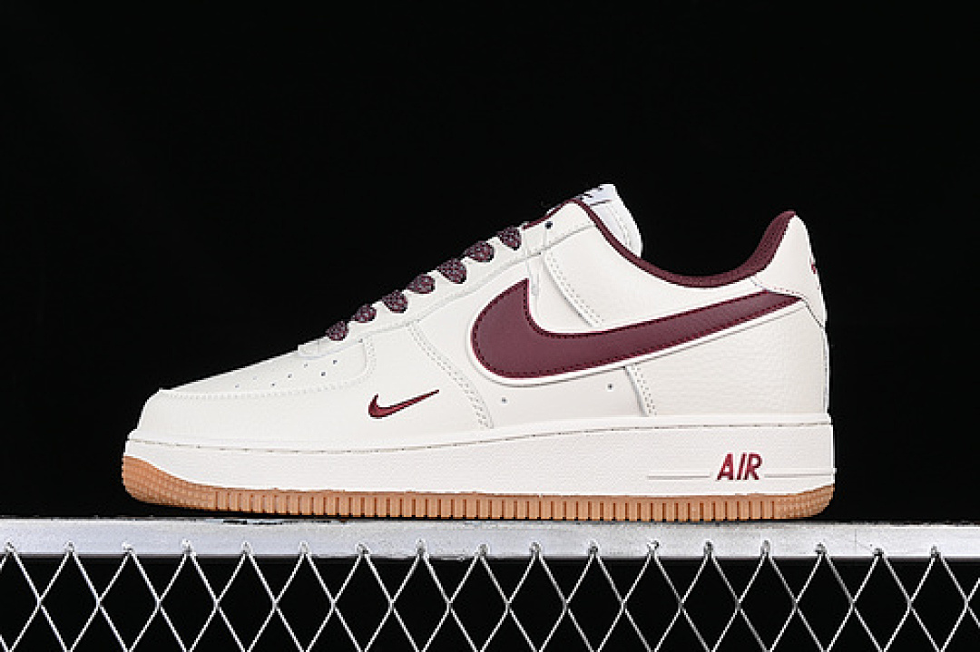 Nike [HD1689-107]-[AIR FORCE 1 07 LOW WHITE/GREY/RED]-[WOMAN:36-39]-[MAN:40-45], photo 1