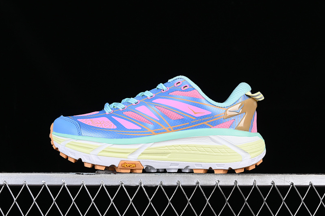 Hoka [1126851 CAAB]-[HOKA MAFATE SPEED 2 BLUE/PINK/YELLOW/GREEN]-[WOMAN:36-39]-[MAN:40-46] - Image 2