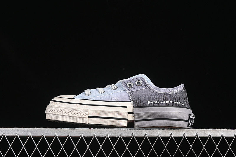 Converse FENG CHEN WANG X Converse CHUCK 70 LOW GRAY/EGRET/BLACK · A15742C, photo 1