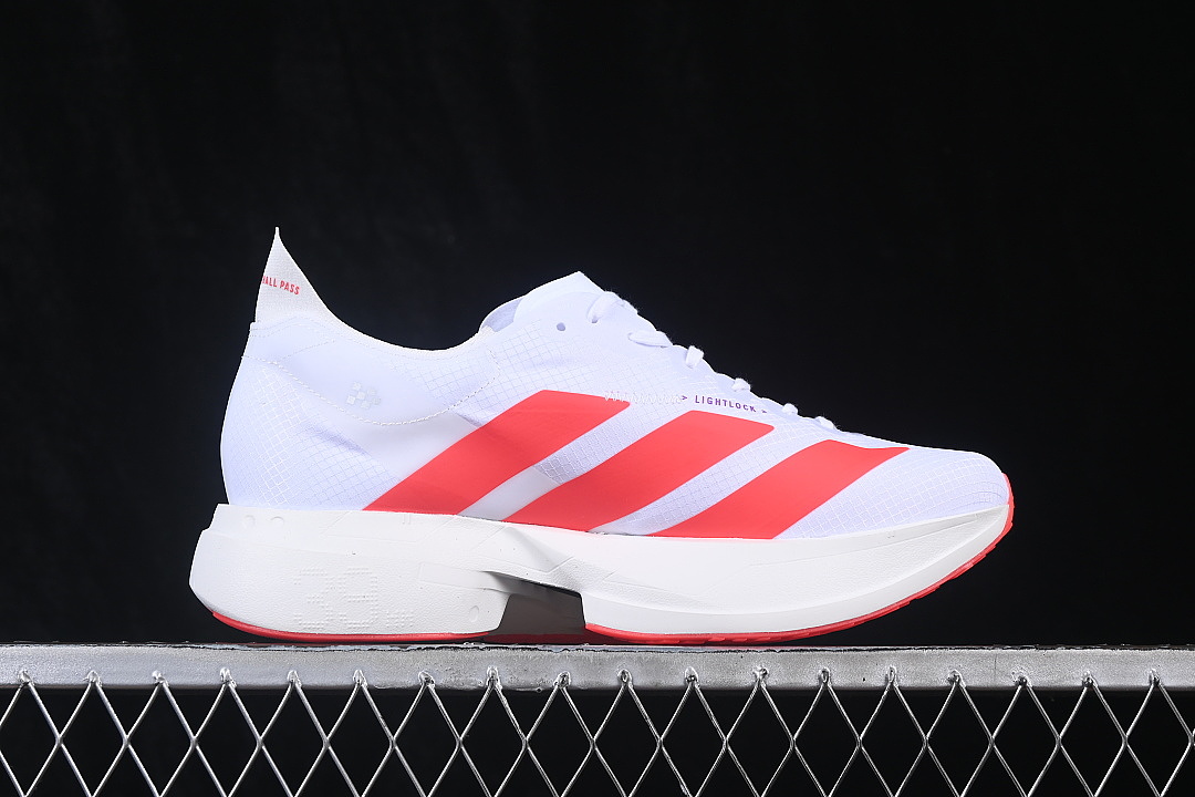 Adidas [KZ9020]-[ADIOS 4 M LIGHTWEIGHT AND RUNNING SHOES RED/WHITE]-[WOMAN:36-39]-[MAN:40-46] - Image 15