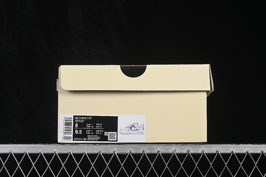 Nike [DO7417-199]-[AIR FORCE 1 07 LOW CASUAL SNEAKERS SKY BLUE/WHITE]-[WOMAN:36-39]-[MAN:40-45] - Image 11