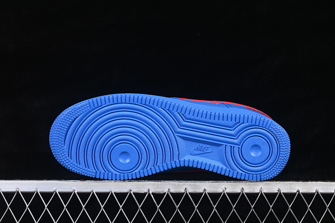 Nike [DF0188-128]-[AIR FORCE 1 07 LOW CASUAL SNEAKERS NAVY BLUE/RED]-[WOMAN:36-39]-[MAN:40-45] - Image 15