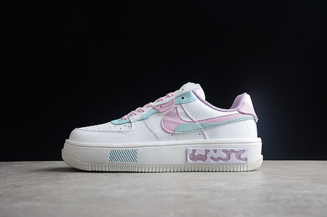 Nike Nike AIR FORCE 1 FONTANKA WHITE/BLUE/PINK-LIGHT PURPLE · CW6688-607, photo 1