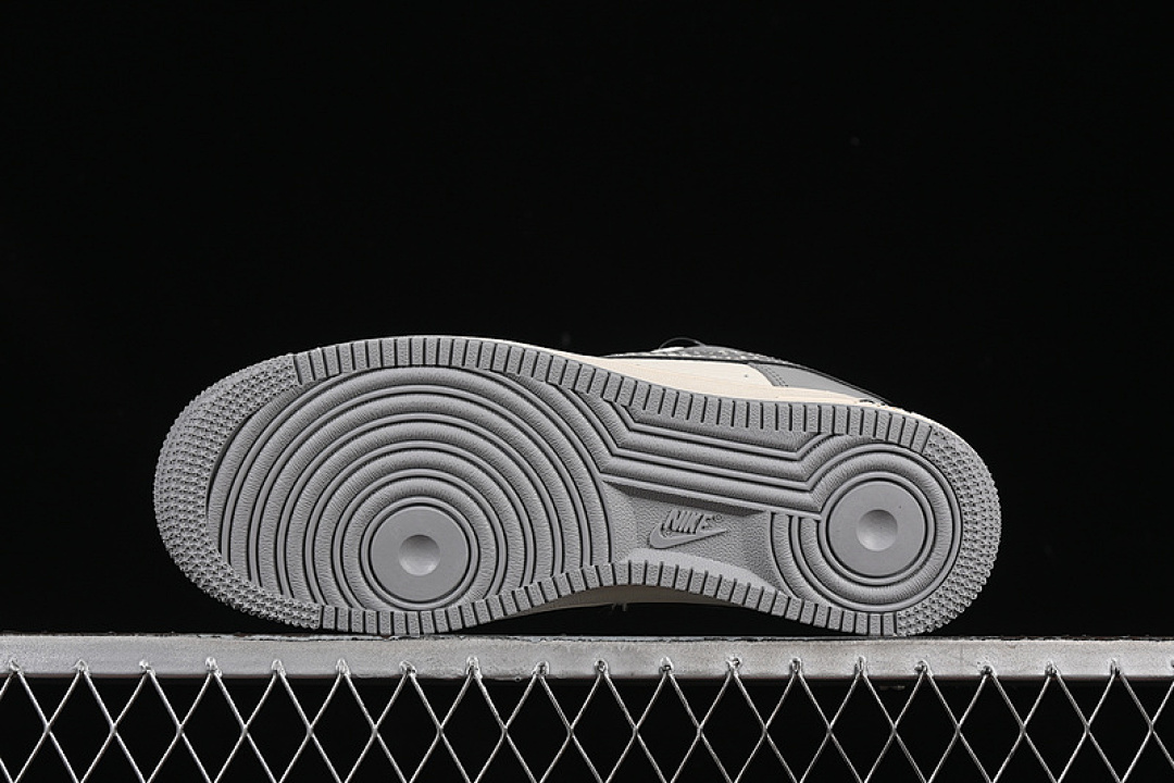 Nike [XS1958-571]-[AIR FORCE 1 07 LOW BAPE GREY/BLACK/WHITE]-[WOMAN:36-39]-[MAN:40-45] - Image 15
