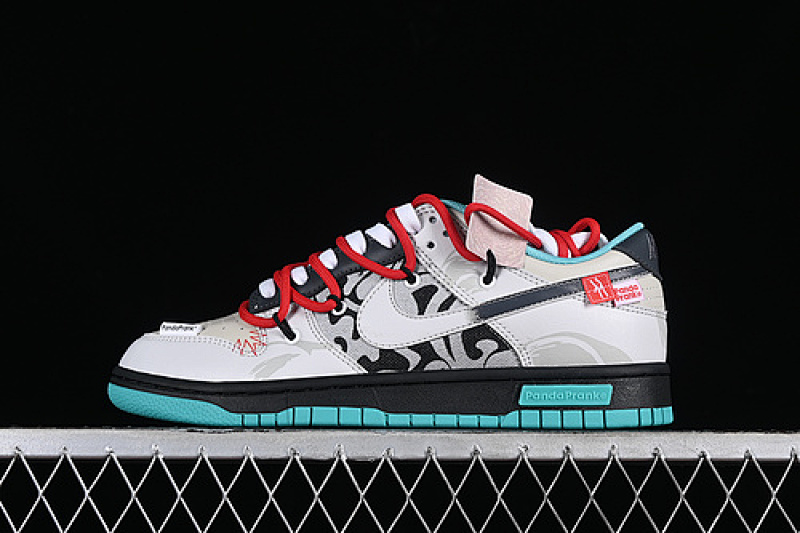 Nike DUNK LOW SB CNY WHITE/BLACK/GREY/RED/GREEN · DV0831-101, photo 1