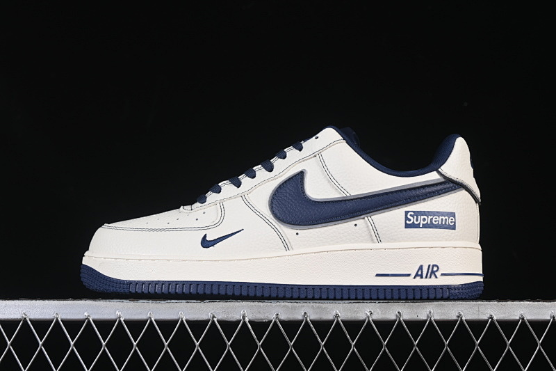 Nike Nike AIR FORCE 1 07 LOW NAVY BLUE/WHITE · DD1982-319, photo 1