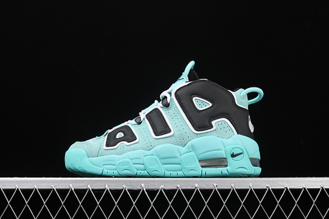 Nike [415082-403]-[AIR MORE UPTEMPO LIGHT AQUA/BLACK-WHITE]-[WOMAN:36-39], photo 1