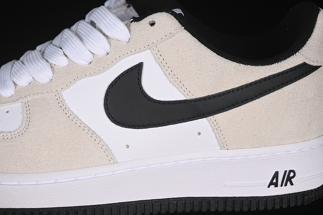 Nike [IB6388-100]-[AIR FORCE 1 07 LOW WHITE/BLACK/GREY]-[WOMAN:36-39]-[MAN:40-45] - Image 8