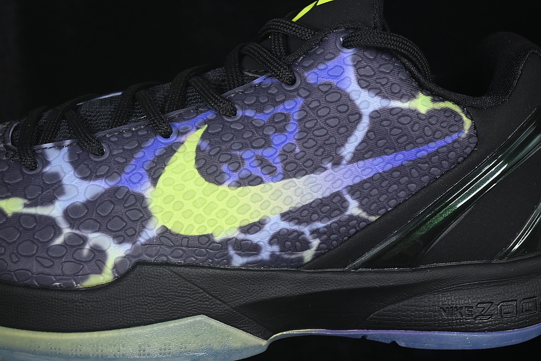 Nike [IO6261-001]-[KOBE VI PROTRO 6 MEN'S BASKETBALL SHOES BLACK/PURPLE]-[WOMAN:39]-[MAN:40-48.5] - Image 7