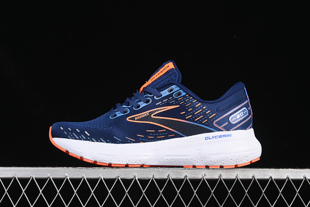 Unbranded [1103821D444]-[BROOKS GLYCERIN 20 WHITE/BLUE/ORANGE]-[WOMAN:36-39]-[MAN:40-46], photo 1