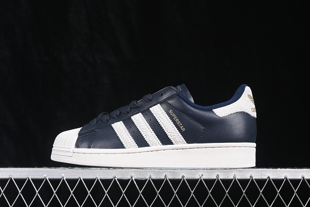 Unbranded [KJ3571]-[ORIGINALS SUPERSTAR II CASUAL SNEAKERS NAVY BLUE/WHITE]-[WOMAN:35-39]-[MAN:40-44], photo 1