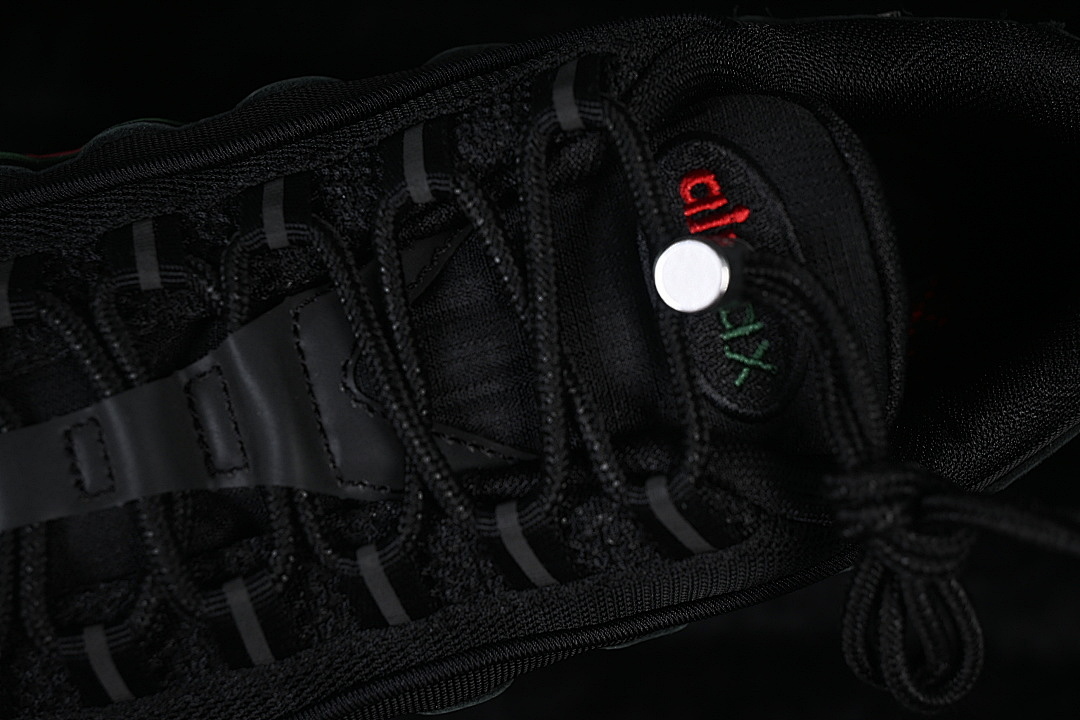 Unbranded [IB4453-001]-[AIR MAX 95 SP BLACK/METALLIC SILVER/GORGE GREEN/SPORT RED]-[MAN:40-48.5] - Image 9