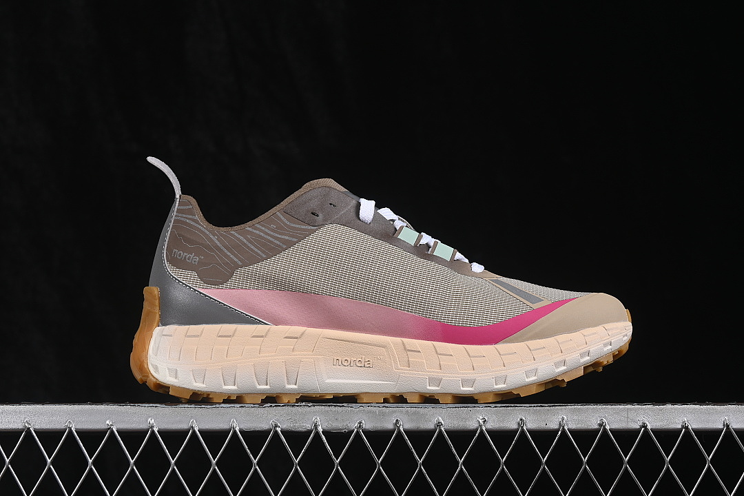 Norda [001 DYNEEMA COMFORTABLE ANTI SLIP CASUAL RUNNING SHOES BROWN/PINK]-[WOMAN:36-39]-[MAN:40-45] - Image 16