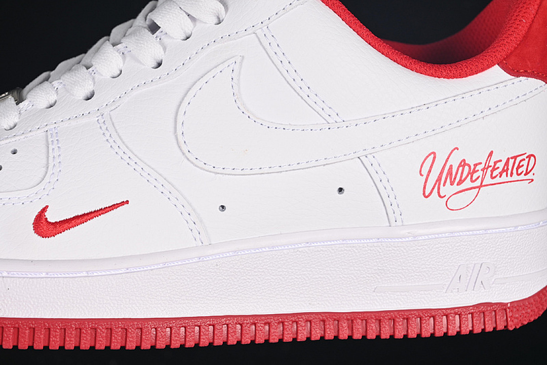 Nike [ZH0316-103]-[AIR FORCE 1 07 LOW WHITE/RED]-[WOMAN:36-39]-[MAN:40-45] - Image 8