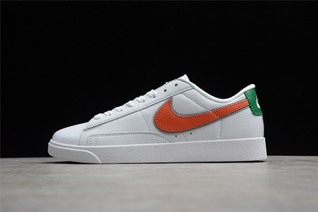 Nike Nike [AV3028-100]-[STRANGER THINGS X BLAZER LOW QS HH WHITE/ORANGE/GREEN]-[WOMAN:36-39]-[MAN:40-44], photo 1