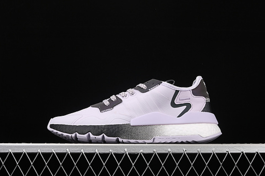 Unbranded [EF5422]-[NITE JOGGER BOOST SHOES CLOUD WHITE/CORE BLACK/GREY]-[WOMAN:36-39]-[MAN:40-45], photo 1