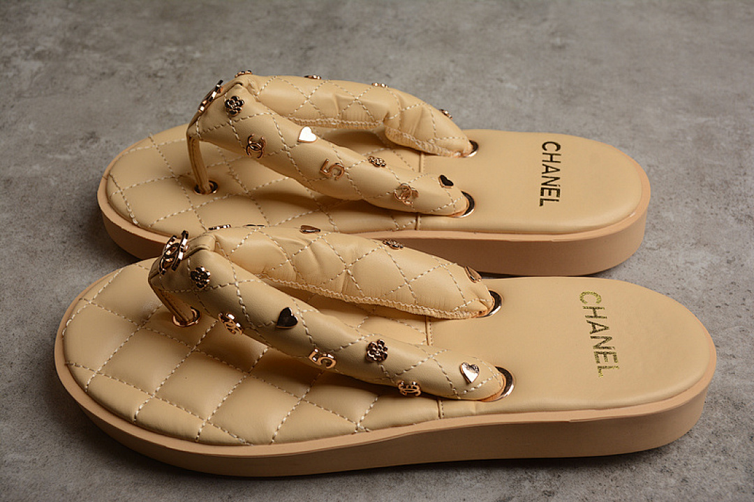Chanel [A2507]-[CHA*NEL LAMBSKIN SLIPPERS BROWN]-[WOMAN:35-39] - Image 8