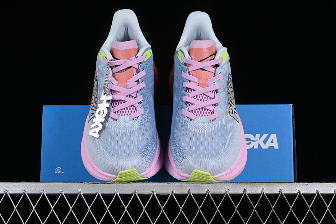 Chanel [1147810 ISK]-[HOKA ONE MACH 6 BLUE/PURPLE/GREEN/ORANGE]-[WOMAN:36-39]-[MAN:40-45] - Image 13