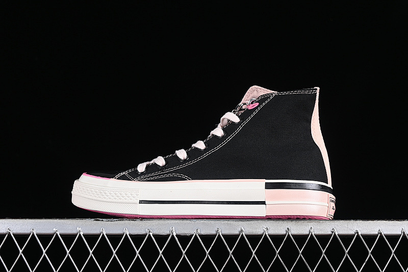 Converse Converse CHUCK 70S BLACK/PINK/WHITE · A09539C, photo 1
