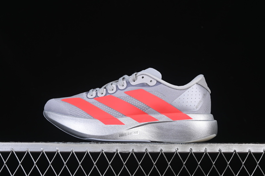 Adidas [KI3381]-[ADIZERO EVO SL GREY/SILVER/ORANGE]-[WOMAN:36-39]-[MAN:40-45] - Image 2