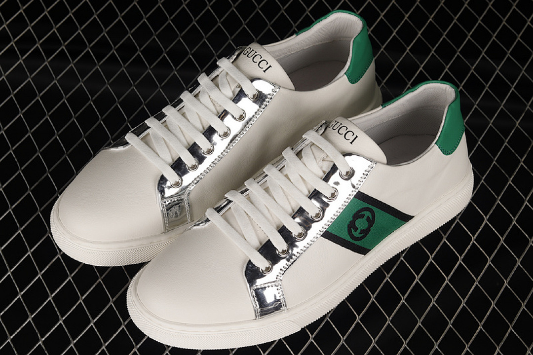 Gucci [9Y9209666]-[GU*CCI SCREENER GG HIGH-TOP SNEAKER WHITE/GREEN/BLACK]-[MAN:38-44] - Image 10
