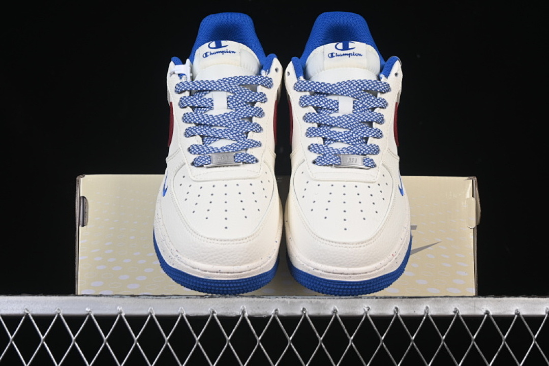 Nike [QW5606-266]-[AIR FORCE 1 07 LOW WHITE/BLUE/RED]-[WOMAN:36-39]-[MAN:40-45] - Image 13