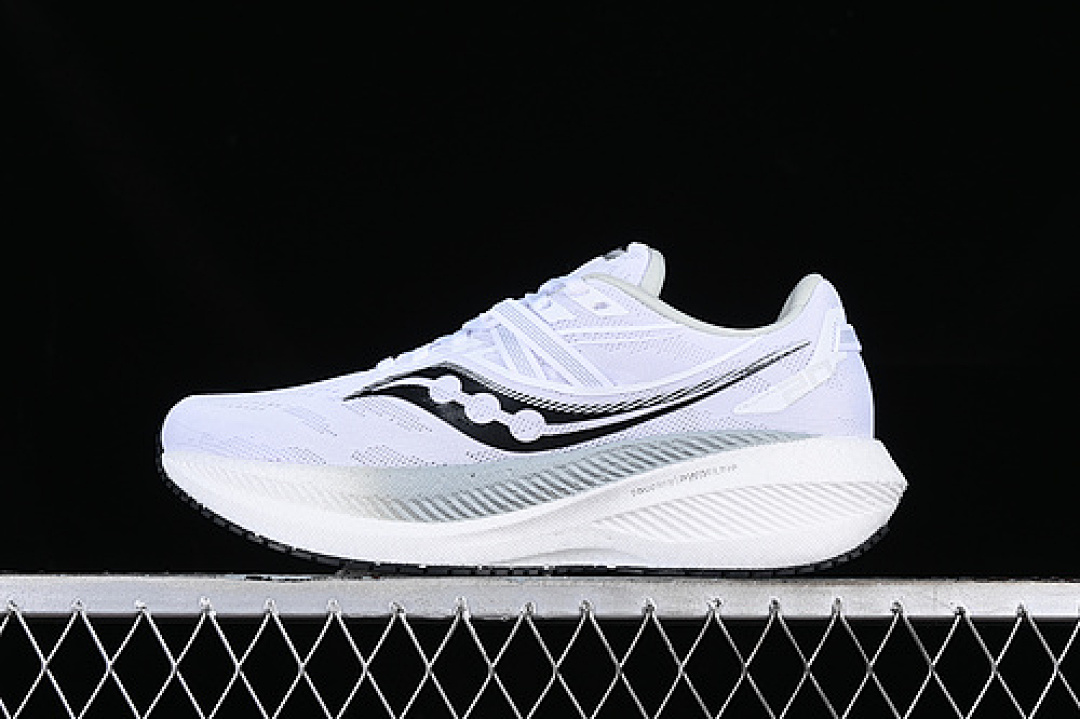 On Running [S20759-11]-[SAUCONY TRIUMPH WHITE/BLACK/GREY]-[WOMAN:36-39]-[MAN:40-45], photo 1