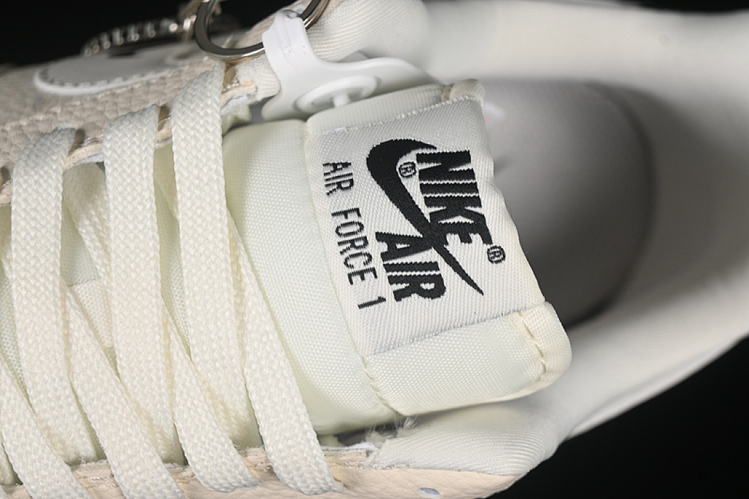 Nike [DF0188-054]-[AIR FORCE 1 07 LOW JUSTDOIT BEIGE/BLACK]-[WOMAN:36-39]-[MAN:40-45] - Image 9