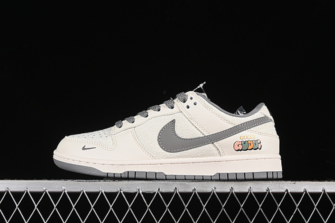 Off-White [DQ1098-383]-[SB DUNK LOW GU*CCI OFF WHITE/DEEP GREY]-[WOMAN:36-39]-[MAN:40-45], photo 1