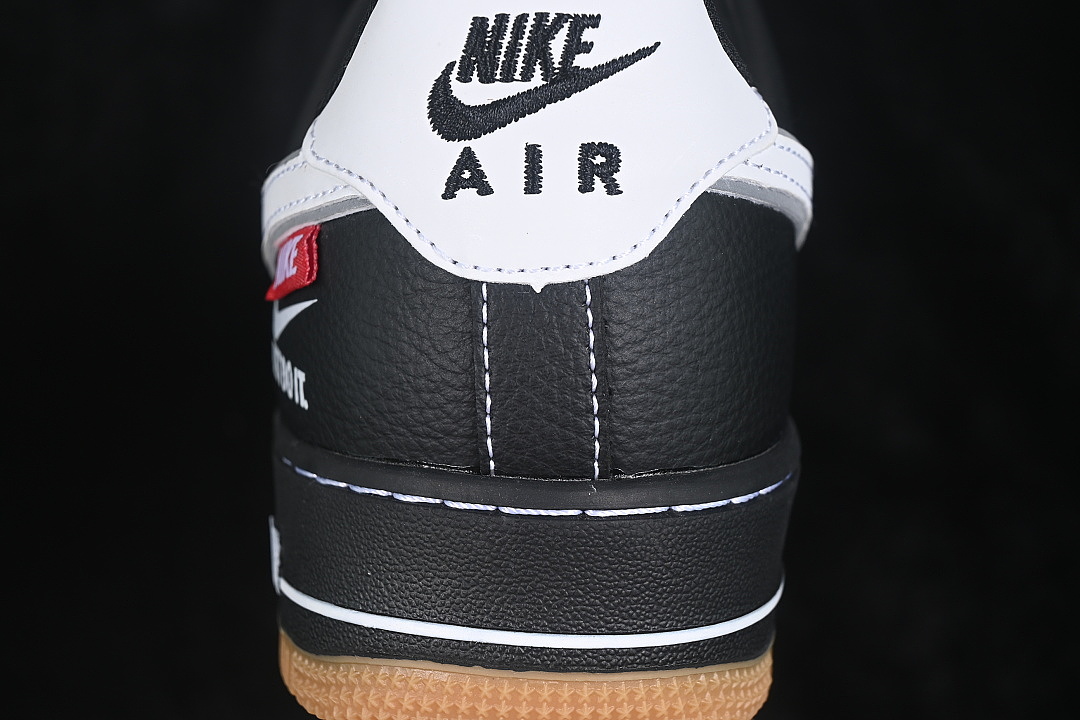 Nike [DD1982-367]-[AIR FORCE 1 07 LOW CASUAL SNEAKERS BLACK/WHITE]-[WOMAN:36-39]-[MAN:40-45] - Image 6