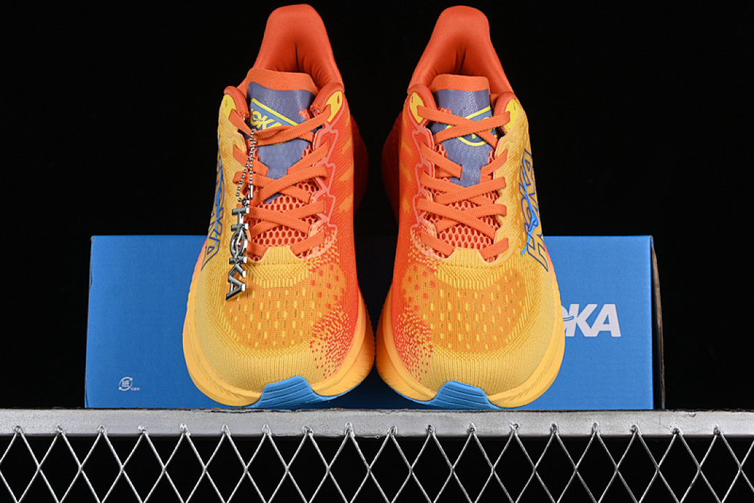 Chanel [1147790 PYS]-[HOKA ONE MACH 6 RED/BLUE/ORANGE]-[WOMAN:36-39]-[MAN:40-45] - Image 13