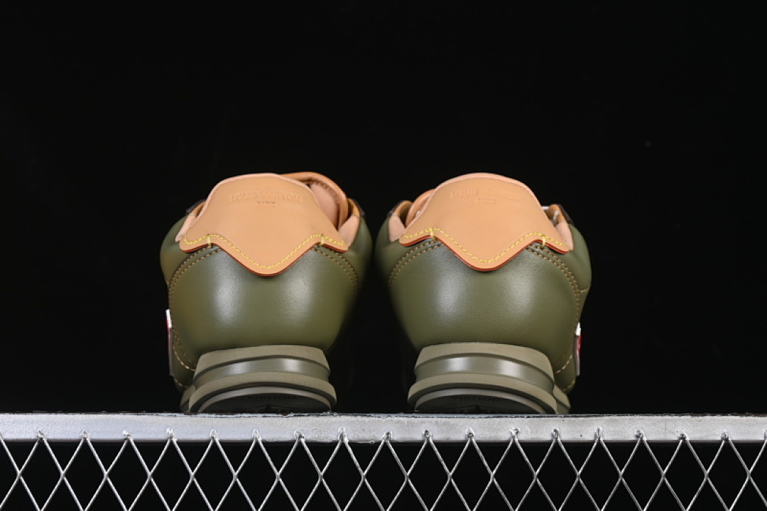 Louis Vuitton [1AIKHF]-[BUTTERSOFT LOW-TOP CASUAL SHOES GREEN/BROWN]-[WOMAN:39]-[MAN:40-46] - Image 14