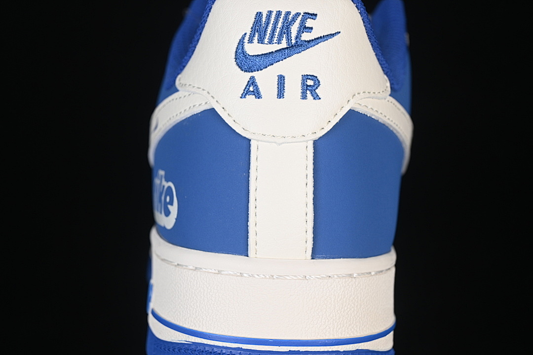 Nike [XD9314-612]-[AIR FORCE 1 07 LOW CASUAL SNEAKERS NAVY BLUE/WHITE]-[WOMAN:36-39]-[MAN:40-45] - Image 6