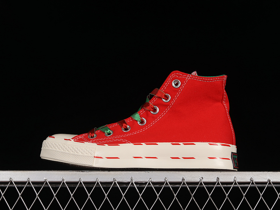 Converse [A04281C]-[CHUCK TAYLOR ALL-STAR 70S HIGH CHRISTMAS SNOWMAN RED/GREEN/BEIGE]-[UNISEX:35-44], photo 1