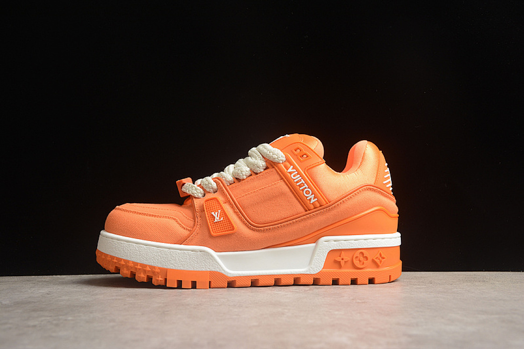 Louis Vuitton [TRAINER MAXI ORANGE/WHITE]-[MAN:39-45], photo 1